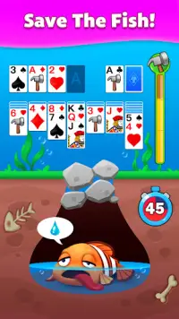 Solitaire Fish Screen Shot 1