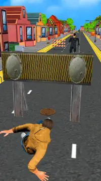 treet matón ladrón ciudad persecución gángster 3D Screen Shot 3