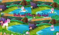 Cute pony care – girl game Screen Shot 1
