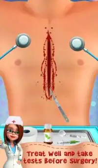 Open Heart Surgery Hospital ER: Crazy Doctor Sim Screen Shot 7