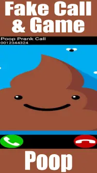Fake Call Poop 2 Game Screen Shot 2
