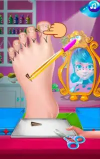 Miraculous Ladybug Nail_Foot Surgery Master Jogos Screen Shot 14