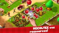 Happy Town Farm: Jeux de Ferme Screen Shot 1
