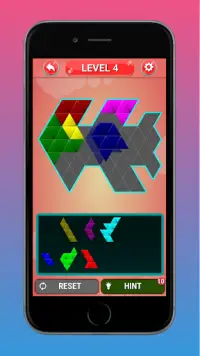 Triangle Block Puzzle Tangram Screen Shot 3
