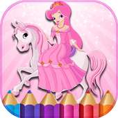 Pony Princess Coloring Pages