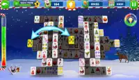 Mahjong Solitaire : Classic Christmas Journey 2019 Screen Shot 1