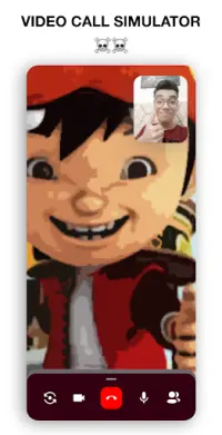 Call From Boboiboy™  📞 Video call and Chat Screen Shot 0