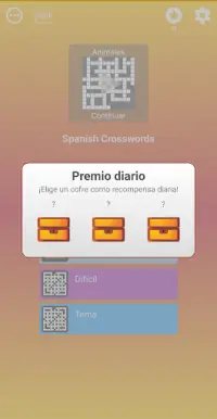 Crucigrama en español Screen Shot 5