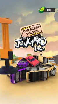 Junkyard inc. Car scrap tycoon Screen Shot 0