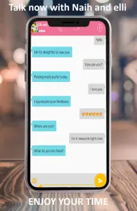 Simulator chat-elli and naih's game Screen Shot 2