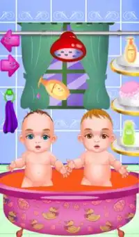 Birth twins girls games Screen Shot 4