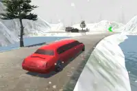 Snowy Off Road Limousine Screen Shot 1
