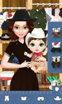 Sheriff Family - Baby Care Fun Screen Shot 0