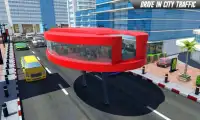 Elevated Bus Simulator: Futuristic Concept Driver Screen Shot 4