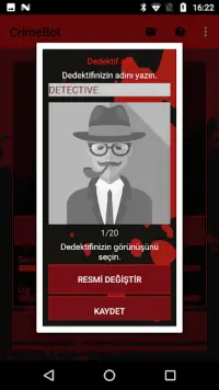 CrimeBot: dedektif oyunları Screen Shot 7