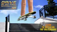 Drive Electric Skateboard 3D Simulator in City Screen Shot 0