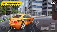 Szalone Taxi Sim 2018 Samochód Samochodowy 3D Rush Screen Shot 4
