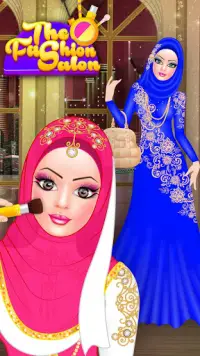 хиджаб кукла салон моды одеваются игры Screen Shot 6
