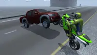 Motorbike Driving Simulator 3D Screen Shot 2