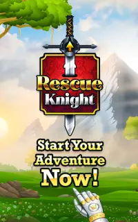 Rescue Knight - Easy Brain Test - Jogos Mentais! Screen Shot 13