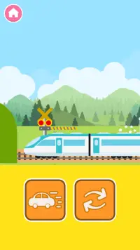 自動車遊び - パトカー、消防車、電車、飛行機の学習ゲーム Screen Shot 4