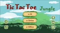 Tic Tac Toe - Jungle Screen Shot 1