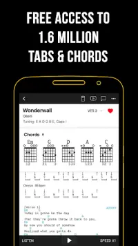 Ultimate Guitar: Chords & Tabs Screen Shot 1