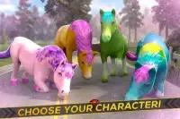 Kuda Poni 3D Latihan Screen Shot 2