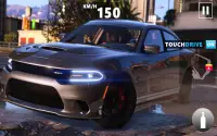 Dodge Charger: Drive Drift Kereta Bandar Moden Screen Shot 0