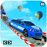 Police Limo Car Stunts - Mega Ramp Car Racing Game