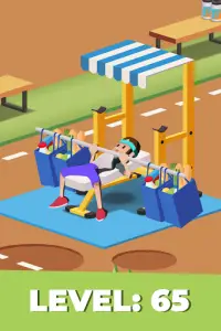 Idle Fitness Gym Tycoon - Workout Simulator Game Screen Shot 2