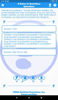 A Game of Questions Screen Shot 12