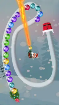 Santa Bubble Shooter Blast Screen Shot 4