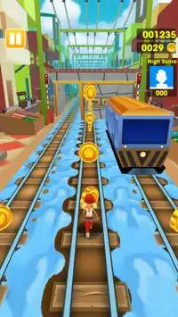 Train Subway Surf Skate Runner Screen Shot 0