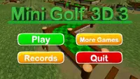 Mini Golf 3D 3 Screen Shot 1