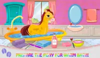 Rainbow Pony Hair Salon Screen Shot 2