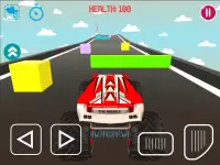 Obstacle Ramps and Monster Truck Driving Screen Shot 3