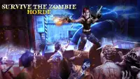 Zombie Hunter survival - Permainan Menembak FPS Screen Shot 1