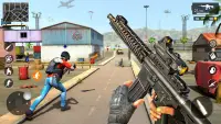 銃で戦うゲーム: シューティングゲーム オフライン Screen Shot 5