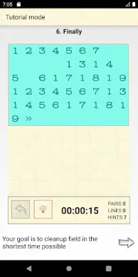 School Numbers Free Math Puzzle Screen Shot 4