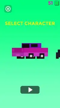 Blocky Road : Car Game Screen Shot 4