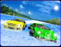 Water Surfing Car Racing 3D Screen Shot 7