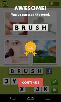 4 Pics 1 Word What's the Photo Screen Shot 4