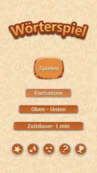 Wortspiele Deutsch Gratis Screen Shot 0