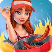 Sausage & BBQ Stand - Run Food Truck Cooking Game