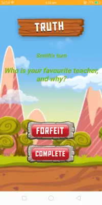 Truth Or Dare - For Kids Teens Couples Party Game Screen Shot 3