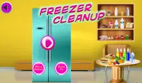 女の子のための冷凍庫のクリーニングゲーム Screen Shot 2