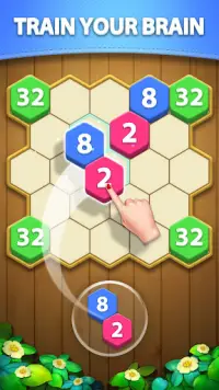 Hexa Block Puzzle - Merge! Screen Shot 2