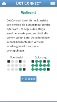 Dot Connect · Verbind-de-punten puzzelspel Screen Shot 1