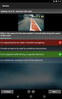 Motorcycle Theory Test UK Free Screen Shot 0